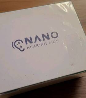 Nano 297756383171 Rechargeable Hearing Aids Cic Noise Cancelling Otc.new Factory Sealed