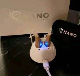 Dk1510149 Nano New Sigma Plus Bluetooth Rechargeable Bte Digital Hearing Aids And Charger