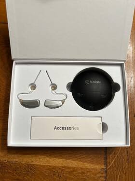 Rx2000s Nano Rechargeable Hearing Aids Original Box