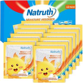 Natruth 726312687660 12-pack Moisture Absorber Bags With Lavender Drawer Dehumidifier Hom