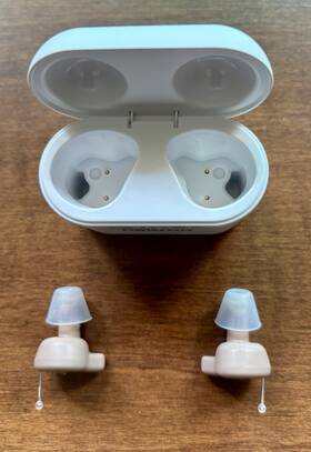 K1625 Nebroo Infinity Bluetooth Hearing Aids Rechargeable New Unused