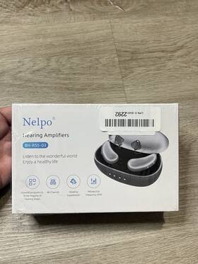 Bh-r55-03 Nelpo Silver Battery Powered Bluetooth Rechargeable Hearing Amplifiers