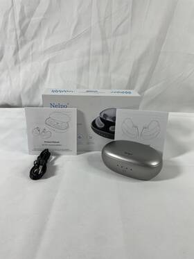 Bh-r55 Nelpo Silver Battery Powered Bluetooth Rechargeable Hearing Amplifiers