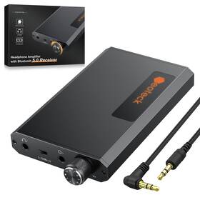 Ntk106-us Neoteck Portable 3.5mm Headphone Amplifier With Bluetooth 5.0 Matte Gray Ntk106-us Neoteck Portable 3.5mm Headphone Amplifier With Bluetooth 5.0 Matte Gray