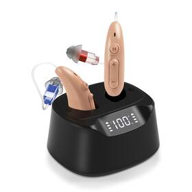 Mdh-bte-b01 No Invisible Hearing Aid For Seniors Lightweight Digital Rechargeable