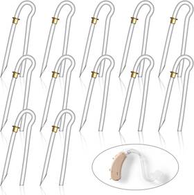Nuanchu 711181157277 12 Pcs Hearing Aid Tubes Preformed Bte Earmold Tubing 3.5 X 2 Mm