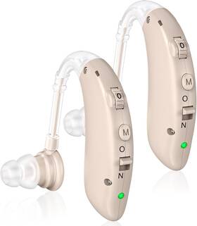 M806 Nurdhong Rechargeable Hearing Aids For Seniors With Noise Cancelling Loss