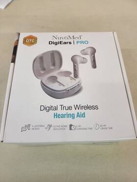 0141 Nuvomed Brand New Digiears Pro Digital True Wireless Hearing Aid Fast Shipping 0141 Nuvomed Brand New Digiears Pro Digital True Wireless Hearing Aid Fast Shipping