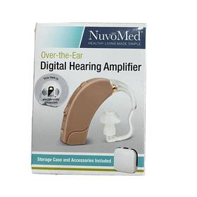 Orha-12 Nuvomed Over-the-ear Hearing Amplifier With Case And Accessories E25 Orha-12 Nuvomed Over-the-ear Hearing Amplifier With Case And Accessories E25