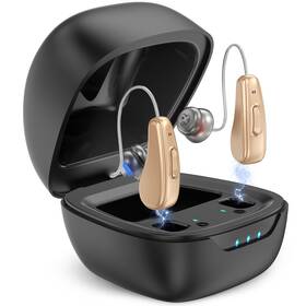 Nvboty 850063757072 Hearing Aids For Seniors Rechargeable With Noise Cancelling Amplifie