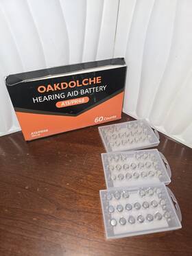 Pr48 Oakdolche A13/pr48 Zinc-air Disposable Hearing Aid Battery 60 Count