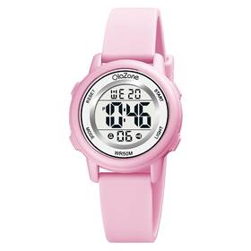 17216 Olazone Kids Watch Girls Digital 7-color Flashing Light Water Resistant 164ft Alarm F