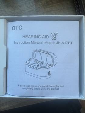 Jha17bt Oricle Pro Over Counter Hearing Aids Never Used