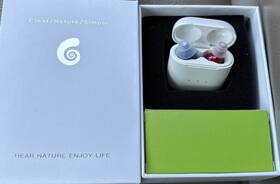 Gm-910 Otc Air Conduction Hearing Aid Over The Ear Skin Tone With Charging Case Gm-910 Otc Air Conduction Hearing Aid Over The Ear Skin Tone With Charging Case