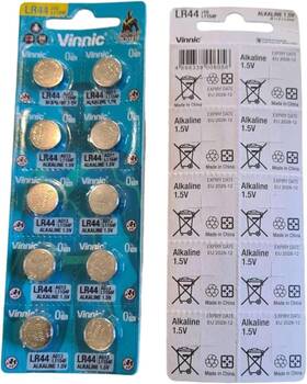 Pvl1154f-13083028 Otech Pack De 10 Batterys For L1154f