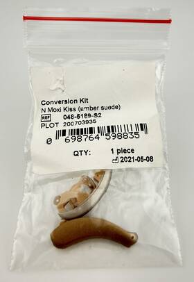 048-5189-s2 Oticon Conversion Kit N Moxi Kiss Amber Suede