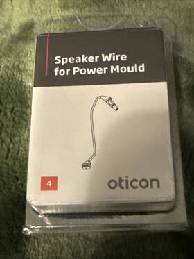 120210 Oticon Speaker Wire For Power Mould 4r #120210