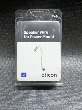 120213 Oticon Speaker Wire For Power Mould - Size 2l Left Mpn 120213- New