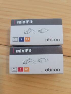 124971 Oticon Minifit C1 Detect 3 85 R And L Receivers Size Left Right