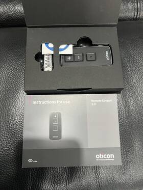 169299 Oticon Connectline Remote Control 3.0 New In Box