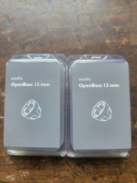 218377 Oticon 2 X 12 Mm Open Bass Neu Minifit Refill - 20 Total