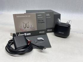 269617 Oticon Intent 4 Minirite R Rechargeable Hearing Aids Pair Spare Unit And Charger