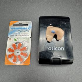 29708646 Oticon Hearing Aid Siya 1-1 22 Pre Owned Untested With Batteries And Case