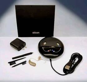 39286283 Oticon Opn S2 Left Ear Digital Hearing Aid And Minirite R Charger 1.0 Model C-1a2