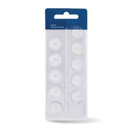 Oticon 719104344841 Minifit Double Vent Bass Domes Pack Of 10 For Minirite Hearing Aids