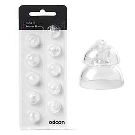 Oticon 784922423849 8mm Power Minifit Domes 2 Packs-20 By