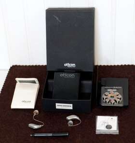 Alta2pro Oticon Pair Of Hearing Aids Alta 2 Pro Ti - Tested And Working