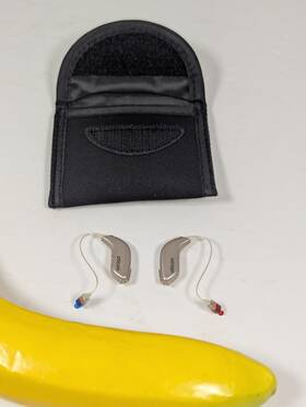 Jet-2 Oticon Jet 2 Pre-owned Hearing Aids Pair Left And Right Tested Working