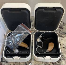 Otofonix 645789432941 Hearing Aids Pair - Used For Parts Only