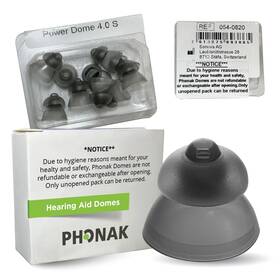 Otto Tech 783214356513 Phonak Power 4.0 Dome Small 0.39 Inch 10mm 10 Domes Genuine Oem Switzerland R