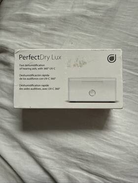 Perfectdry Lux 400013997784 New Perfect Dry Hearing Aid 360 Degree Uv-c Dehumification System Sealed