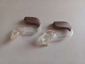 9010 Phillips Philips Hearlink Bte Pp Hearing Aids Pair Tested Working Great 9010 Phillips Philips Hearlink Bte Pp Hearing Aids Pair Tested Working Great
