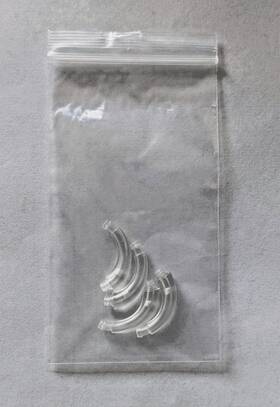 Phonak 004-8028-001 New Phonak/unitron He10 680 Damped Earhook 4 Pack Oem Bte Hook