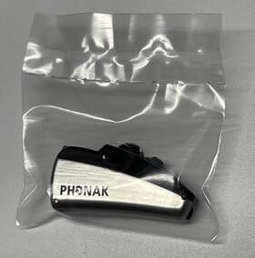 050-0689-c0 Phonak Cros Hearing Aid Silver Shadow 050-0689-c Single New