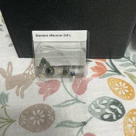 Phonak 054-0106 Xreceiver 2xs L For Hearing Aid Adult Clear/gray Plastic