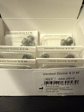054-0810 Phonak Vented Dome M 4.0 Marvel And Paradise 054-0810. Total Of 60 Domes 054-0810 Phonak Vented Dome M 4.0 Marvel And Paradise 054-0810. Total Of 60 Domes
