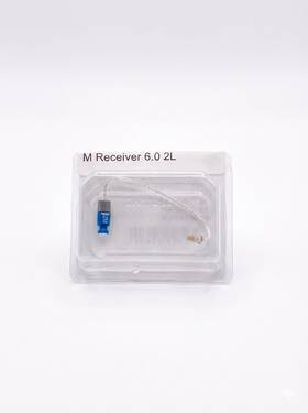 054-1016 Phonak M Receiver 6.0 2l Left Side Brand New With Hard Shell Travel Case