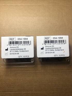 054-1994 Phonak 2pac -phonak Smokey Medium Power Domes 10 Pc -dome