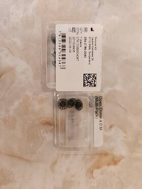 05407860090 Phonak Sonova Ag Open Domes 4.0 M 1pk Of 3 Nib 4 New Box