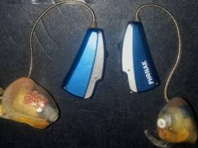 132612pp Phonak Audeo Blue Silver Ric Hearing Aid Pair For Both Ears