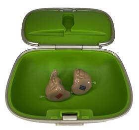 1933a57a Phonak Virto B50 Hearing Aids Left And Right With Case Model