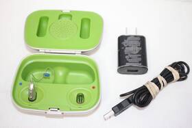 M50-r Phonak 1941n Audeo Rechargeable Hearing Aid With Charger Case Left Only Works