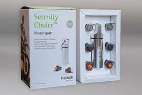 K125 Phonak 612904406012 Serenity Choice Motorsports Reusable Earplugs Hearing Protection