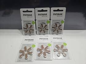 Phonak 613275318461 36 Total 6 Packs Of Hearing Aid Zinc Air Batteries 312 Phonak 613275318461 36 Total 6 Packs Of Hearing Aid Zinc Air Batteries 312