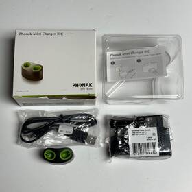 Phonak 613275450659 Mini Charger Ric For Hearing Aids New Open Box Phonak 613275450659 Mini Charger Ric For Hearing Aids New Open Box