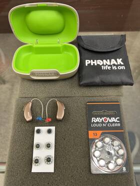 M90-13 Phonak Audeo Marvel Ric - Pair Free Programming Iphone Bluetooth